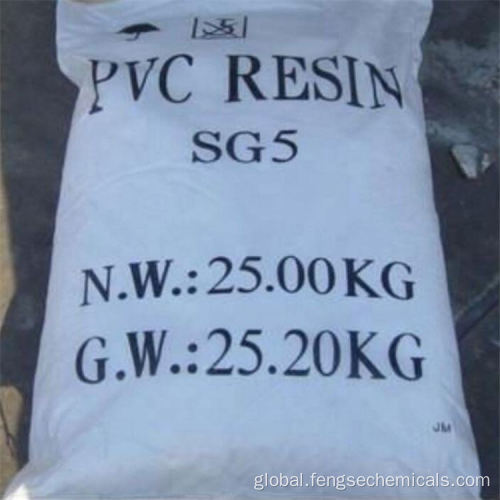 White Polyvinyl Chloride Pvc Resin Powder Factory Price PVC Resin SG-5 For Pipe Profiles Supplier